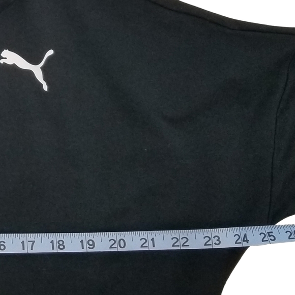 Puma Training Urban Cropped Hoodie Black and White Women's Size Medium - Picture 13 of 15